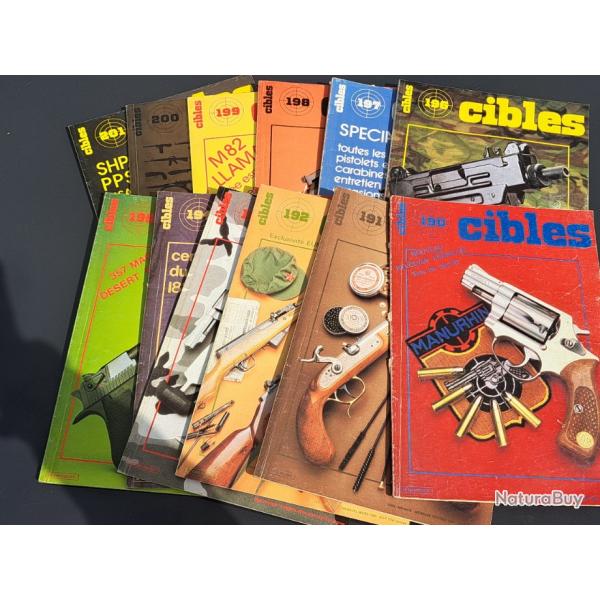12 revues Cibles 1986