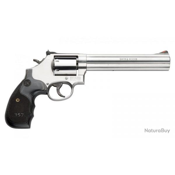 SMITH ET WESSON 686 PLUS 357MAG 7CPS 7 POUCES CROSSE BOIS