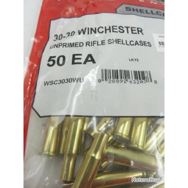 DOUILLES WINCHESTER 30-30WIN X50