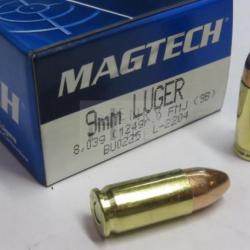 MAGTECH 9X19 124GR 803G FMJ X50