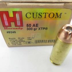 HORNADY 50 AE 300GR XTP X20