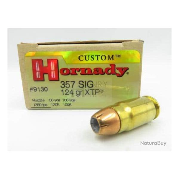 HORNADY 357 SIG 124GR XTP