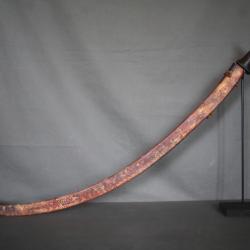Grand sabre courbe dit shotel - Ethiopie, règne de Menelik II, fin 19ème siècle début 20ème siècle