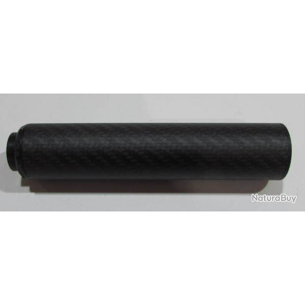 Silencieux pour carabine 22lr, marque A-TEC wave carbon, 1/2x20 Neuf