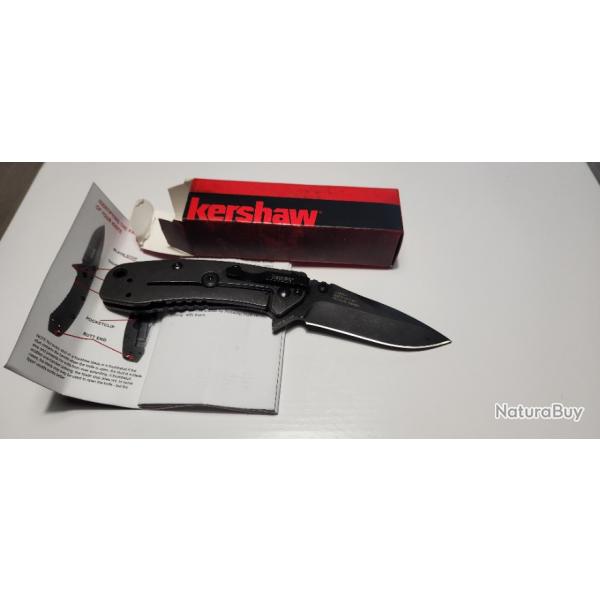 couteau pliant KERSHAW CRYO II BLACKWASH