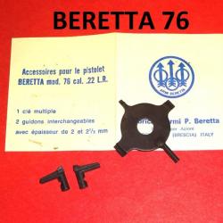 kit origine de 2 guidons BERETTA 76 calibre 22lr - VENDU PAR JEPERCUTE (HU83)