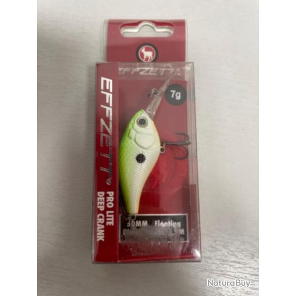 !! LEURRE DAM EFFZETT PRO LITE DEEP CRANK