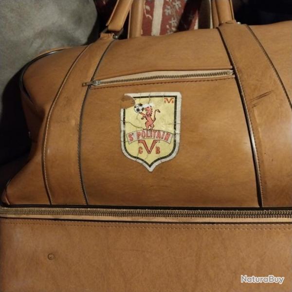 Sac vintage coffret double fond