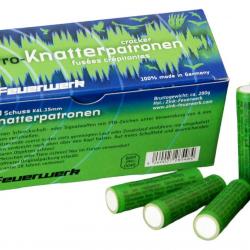 BOITE DE 50 FUSÉES ZINK CRÉPITANTES Ø15mm