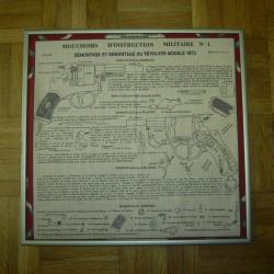 mouchoir d instruction pistolet 1873