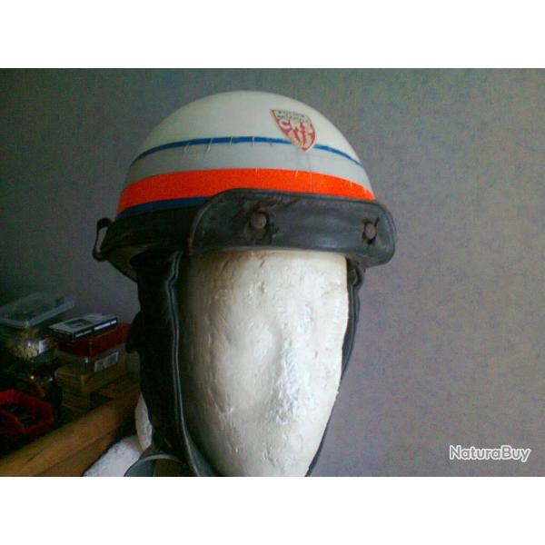 CASQUE BOL DE MOTARD CRS ANN2E 1950/60