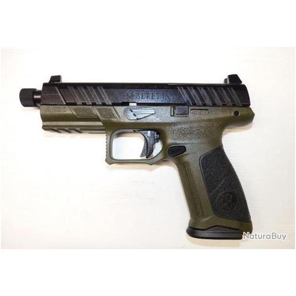 Pistolet BERETTA APX A1 FULL SIZE TACTICAL OD - Calibre 9x19 - Canon filet