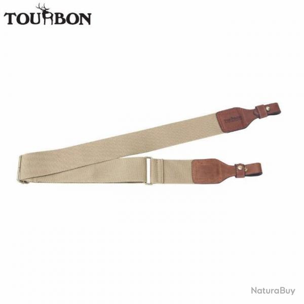 Tourbon Sangle En Cuir Tactique  Durable marron