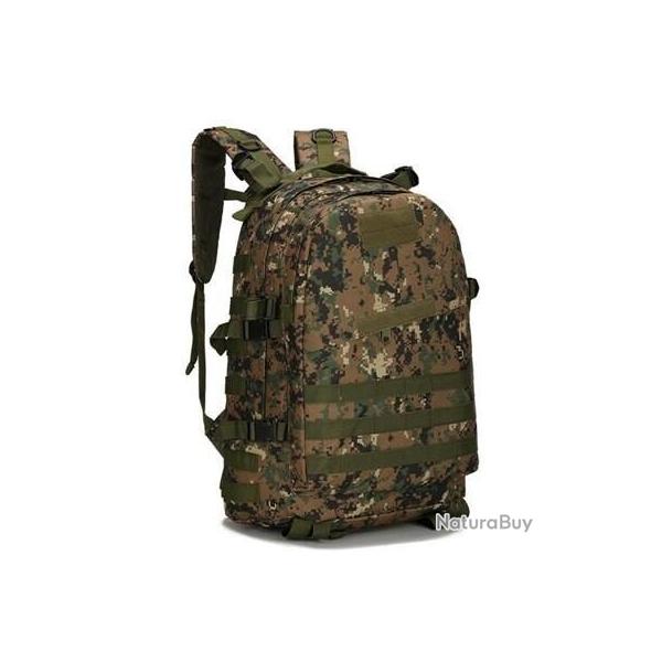 Sac a Dos Militaire Tactique 40L Couleur Camouflage Militaire