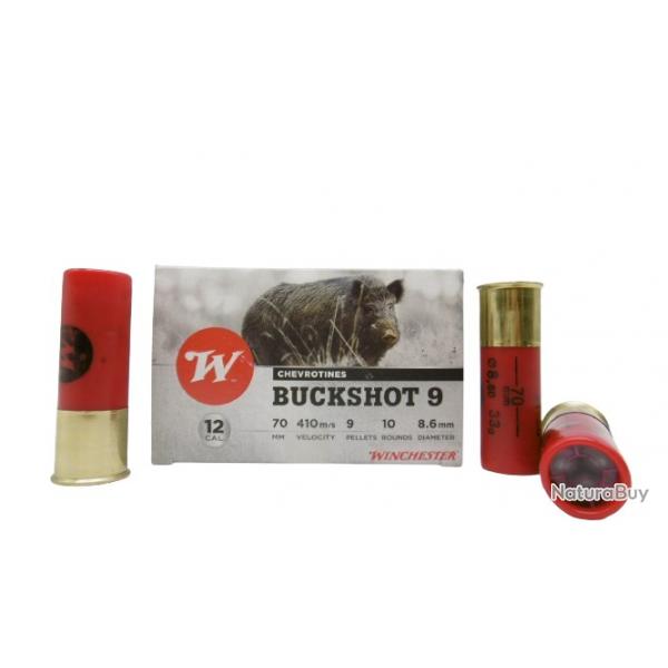 Cartouches Buckshot 12-70 - 33.3g