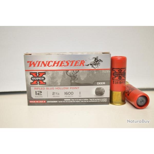 1 Boite winchester super X slug calibre 12
