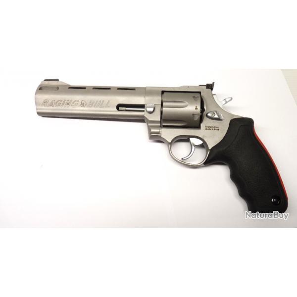 Revolver Taurus 444 Raging Bull 6"5 Compens Inox Cal. 44 Magnum CATB