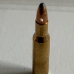 19 munitions NORMA calibre 222Rem demi-blindées