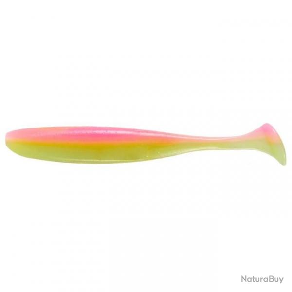 LEURRE SOUPLE KEITECH EASY SHINER 6.5' CHARTREUSE PINK