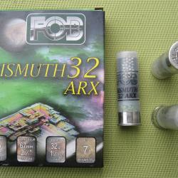 10  cartouches  Fob  Bismuth  ARX  32 g