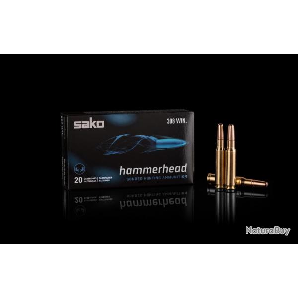 Munitions Balles SAKO HAMMERHEAD Cal. 8x57JRS 13g 200 Gr par 20