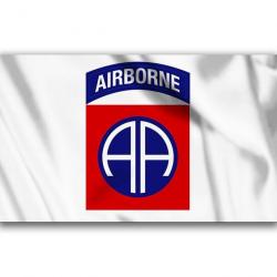 Drapeau Airborne 82e division 1m x 1m50