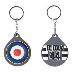 Porte-clés 3D PVC RAF Roundel D-Day 44