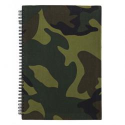 Carnet A4 camouflage