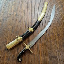 SUPERBE SABRE À L'ORIENTALE KILIJ DAMAS 2 ÉME série photos