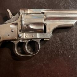 REVOLVER MERWIN HULBERT SIMPLE ET DOUBLE ACTION CALIBRE 38SW