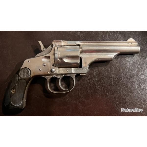 REVOLVER MERWIN HULBERT SIMPLE ET DOUBLE ACTION CALIBRE 38SW