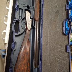 Fusil chasse superposé beretta S3 a platine gravé cal 12