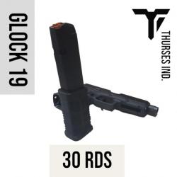 Extension chargeur glock 19 9mm THURSES INDUSTRIES