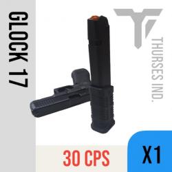 Extension chargeur glock 17 / 34  9mm talon rallonge 30 coups THURSES INDUSTRIES