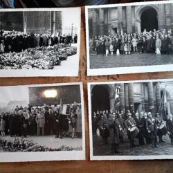 Lot de 4 photos anciens du 52e d infanterie 1934