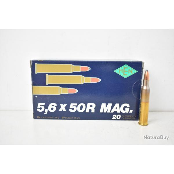 1 Boite Men 5,6x50R mag