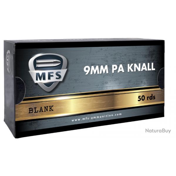 Opration Spciale - Munition MFS 9X19  Blanc 9 RB KNALL BLANK x2 botes*