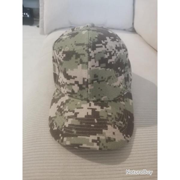 Casquette camo digital