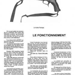 notice 14 pages pistolet THOMPSON CONTENDER en FRANCAIS (envoi par mail) -VENDU PAR JEPERCUTE(m1971)