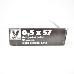 1 Boite RWS 6,5x57 V-Mantel 93gr