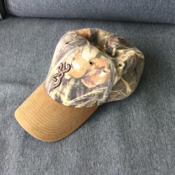 Casquette browning camo roseaux