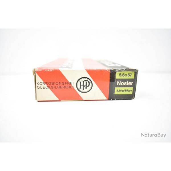 1 Boite Hiertenberger  5,6x57 Nosler 55gr