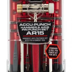 ( ACCU-PUNCH HAMMER & PUNCHES)Set massette d'armurier & pointeau REAL AVID