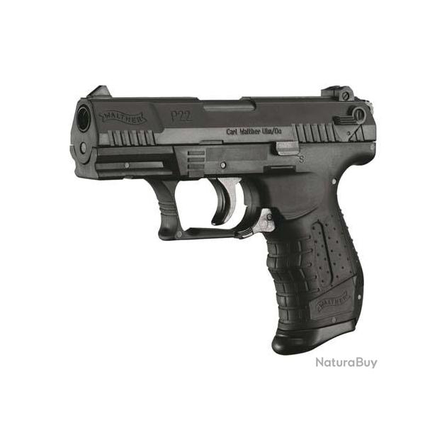 Rplique pistolet Walther P22 noir ressort
