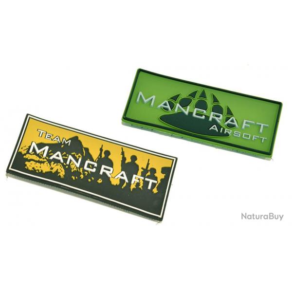 ( Patch PVC Mancraft Team)Patch PVC Mancraft Team