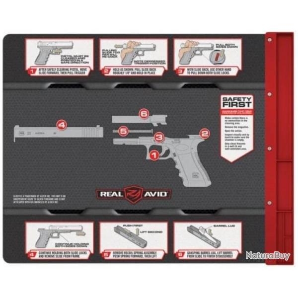 ( REAL AVID Tapis de dmontage Glock)REAL AVID Tapis de dmontage Glock