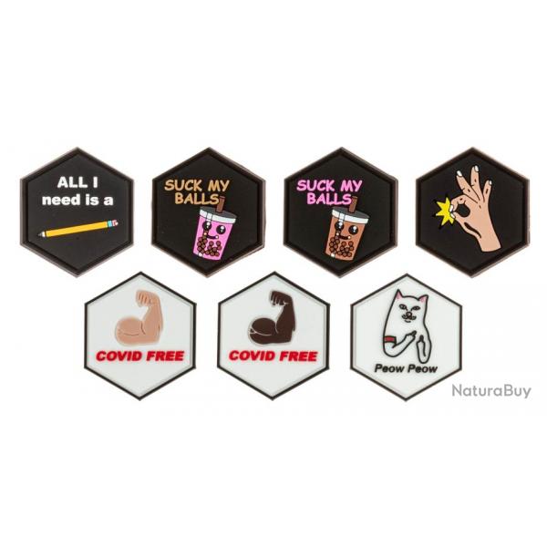 ( COVID FREE NOIR)Patch Sentinel Gear SIGLES 9