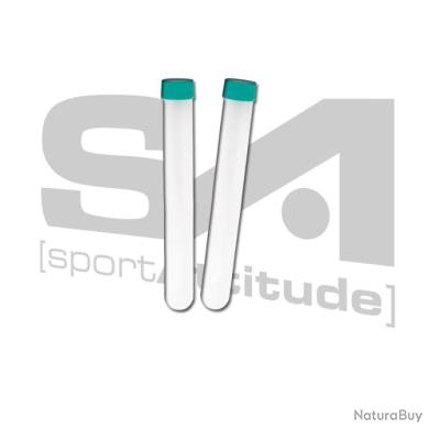 Sachet De 20 Tubes Plastique 20 Cm – Vert – Alciumpeche MOU9034