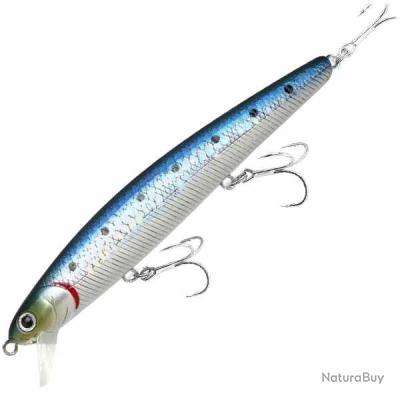 Leurre Rebel Amazing Minnow PB4301SW – Flottant, Argenté, 4,5cm 1/2 Oz – Neuf Blister