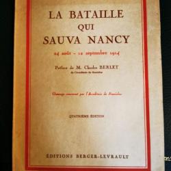 La bataille qui sauva NANCY